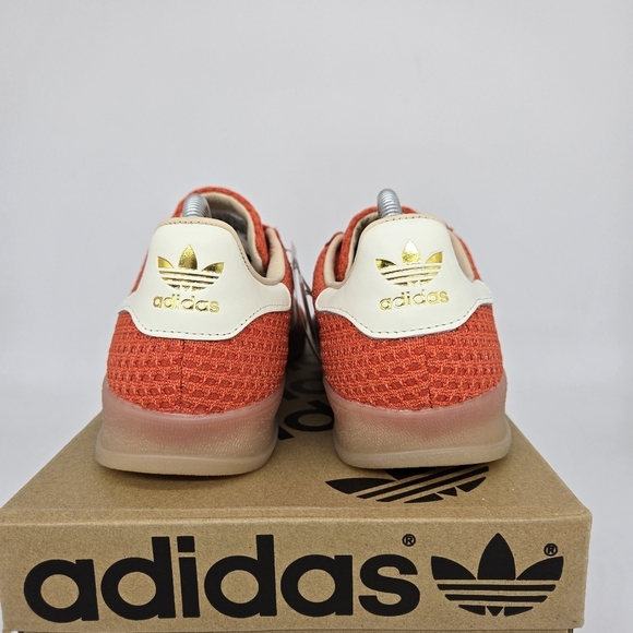 New adidas Gazelle Indoor Glow Amber Off White JS0713 Men\'s Shoes Size 7 main image 8